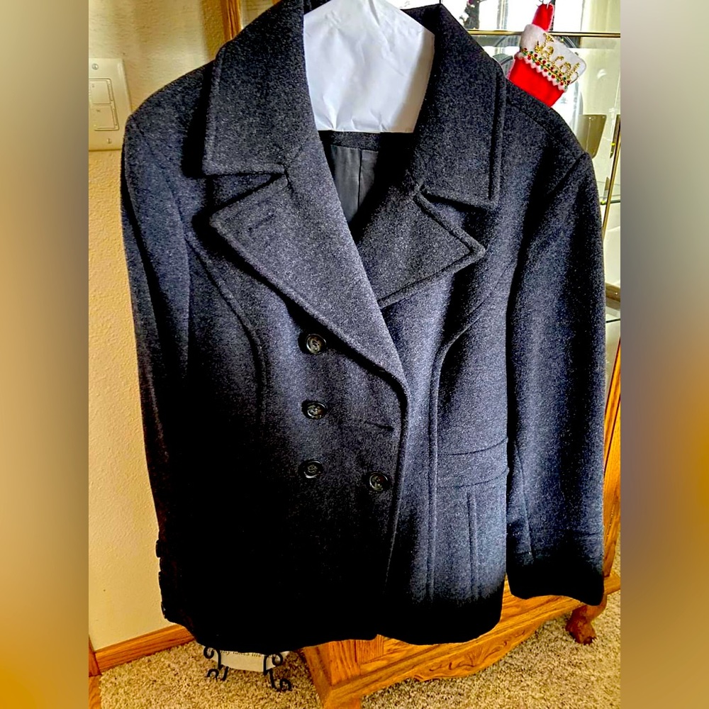 St John’s Bay Women’s peacoat charcoal XL